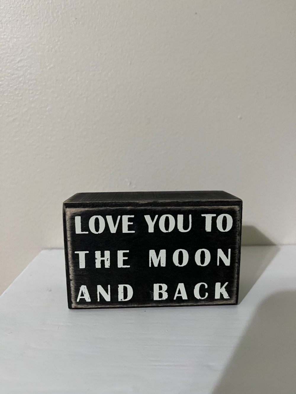 Primitives by Kathy Black Wood Display Block